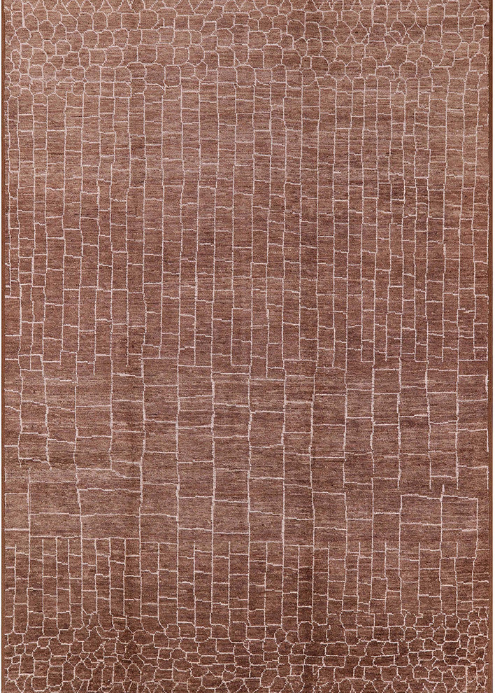 Ahgly Company Indoor Rectangle Mid-Century Modern Area Rugs, 7' x 10'