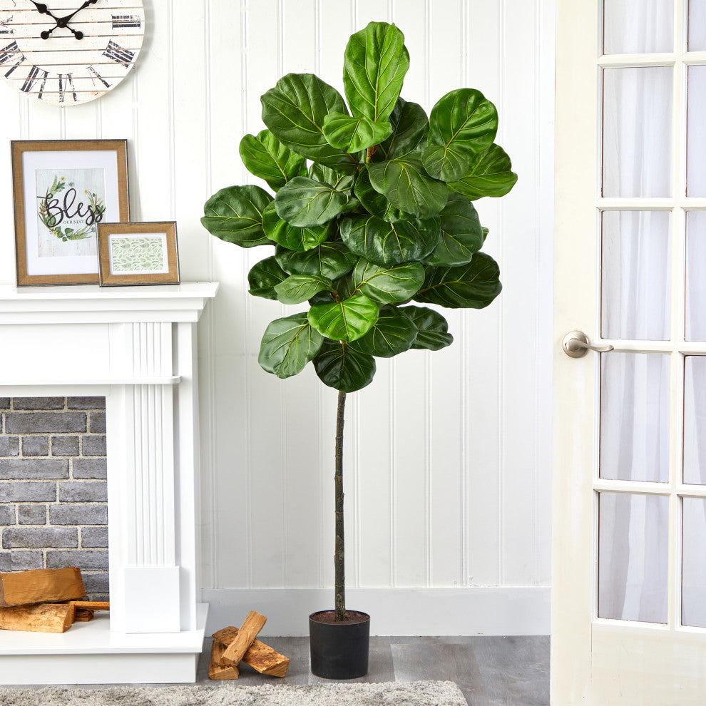 5.5' Fiddle Leaf Artificial Tree
