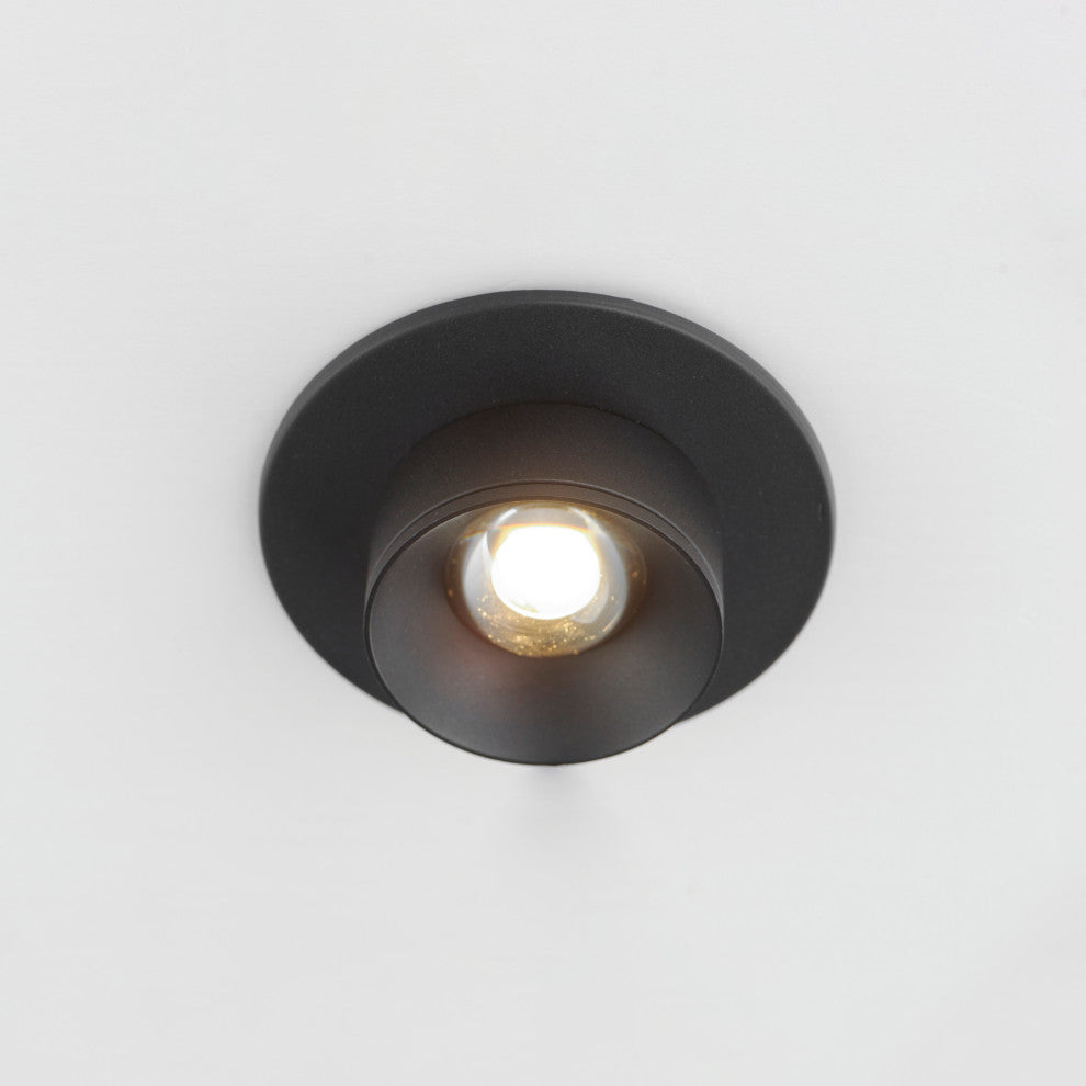 Maxim 86210 Caldera 3"W Flush Mount Ceiling Fixture - White