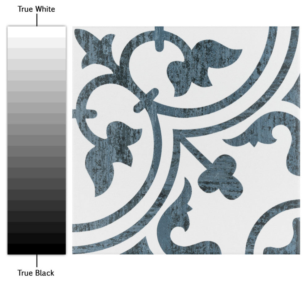 Cassis Arte Black Porcelain Floor and Wall Tile