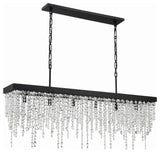 Winham 6-Light Black Forged Chandelier