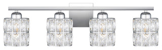 Gibson Four Light Bath, Polished Chrome