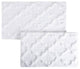 Lavish Home 100% Cotton 2 Piece Trellis Bathroom Mat Set, White