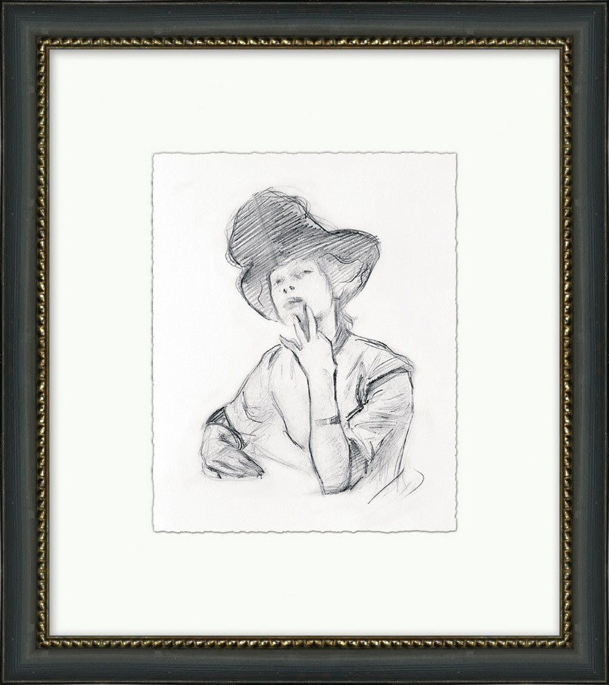 Thinking, Giclee Reproduction Artwork
