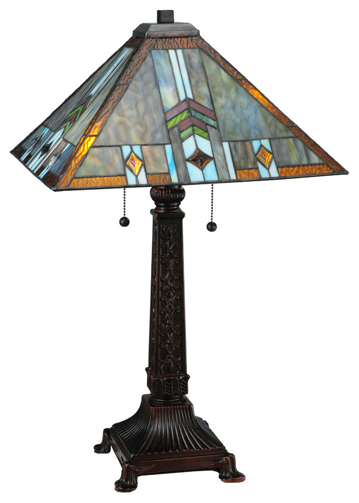 26H Prairie Wheat Sunshower Table Lamp