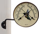 Conant Decor Comfortmeter With Hummingbird Dial, Bronze Patina