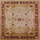 Ahgly Company Indoor Square Mid-Century Modern Area Rugs, 6' Square