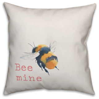 Bee Mine 16x16 Throw Pillow
