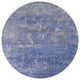 Ahgly Company Indoor Round Mid-Century Modern Area Rugs, 6' Round