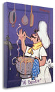 "Al Dente" By Robert Dewar Bentley, Giclee Print on Gallery Wrap Canvas