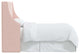 Fully Upholstered Wingback Headboard, Zuma Rosequartz, King