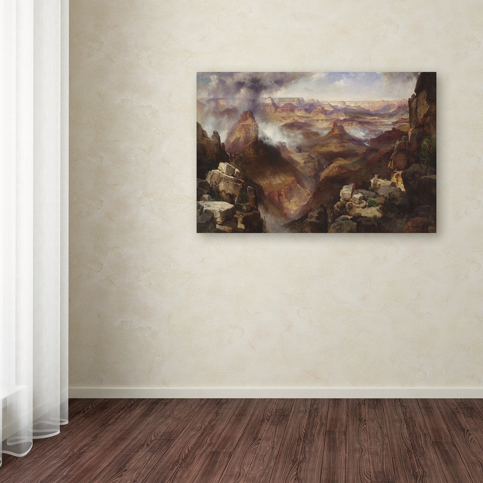 Thomas Moran 'Grand Canyon' Canvas Art, 47 x 30