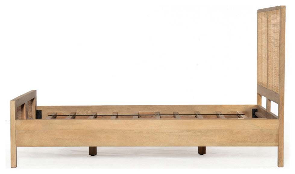 Sydney Twin Bed-Natural