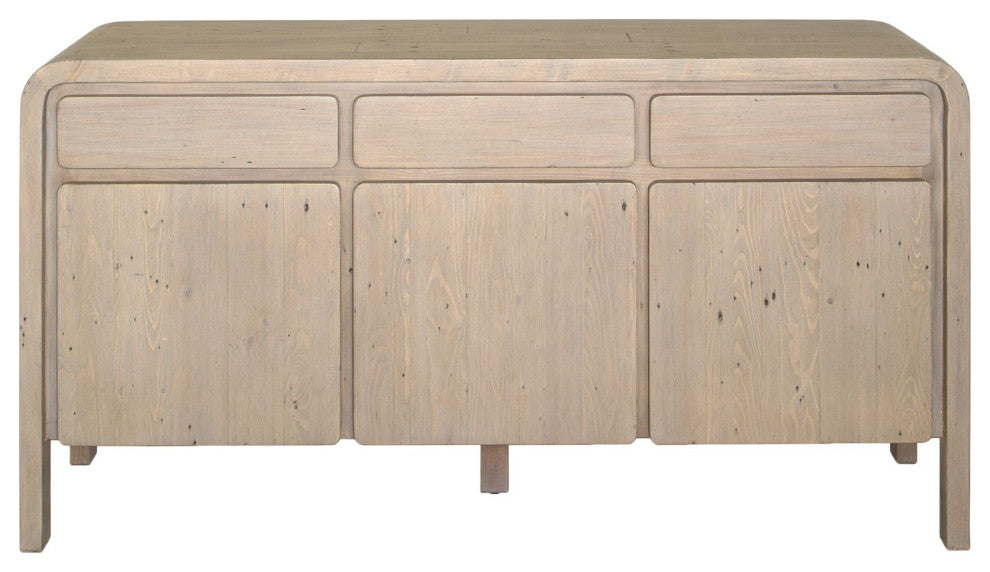 Opera 63" Reclaimed Pine Sideboard, Brown