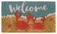RugSmith Multi Machine Tufted Welcome Crabs Doormat, 18"x30"