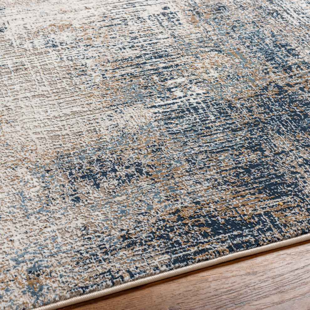 Allegro plus AGP-2306 Blue Multi Machine Woven 7'10" x 10'3" Rug