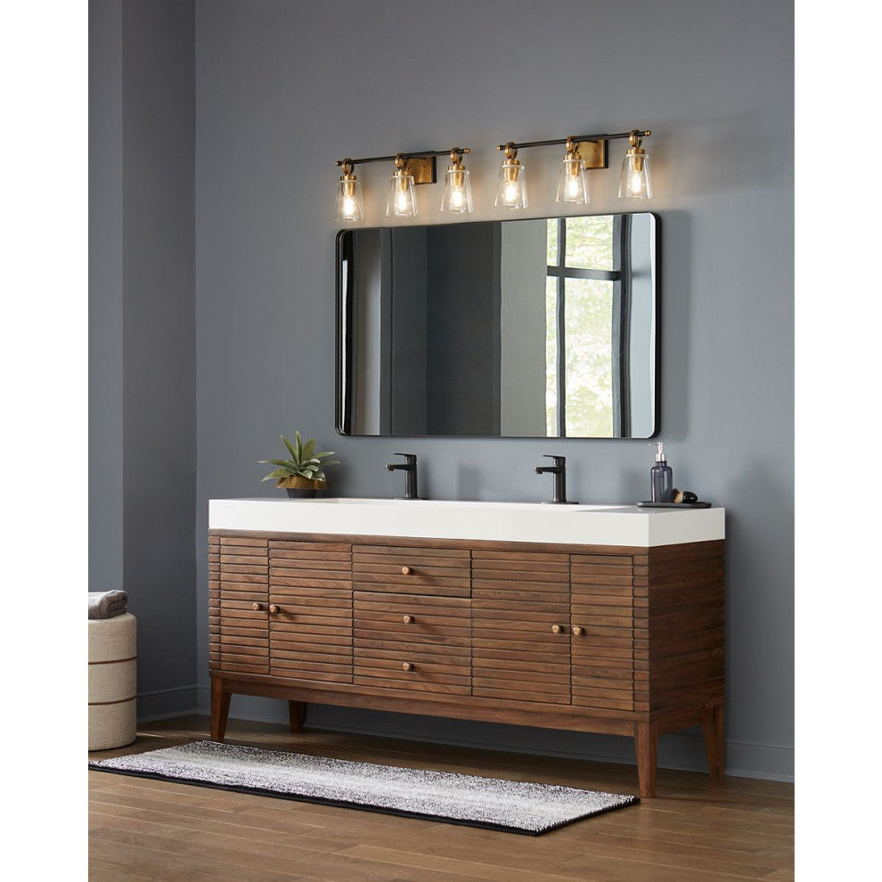 Cassell Collection Bath and Vanity Light, Vintage Brass