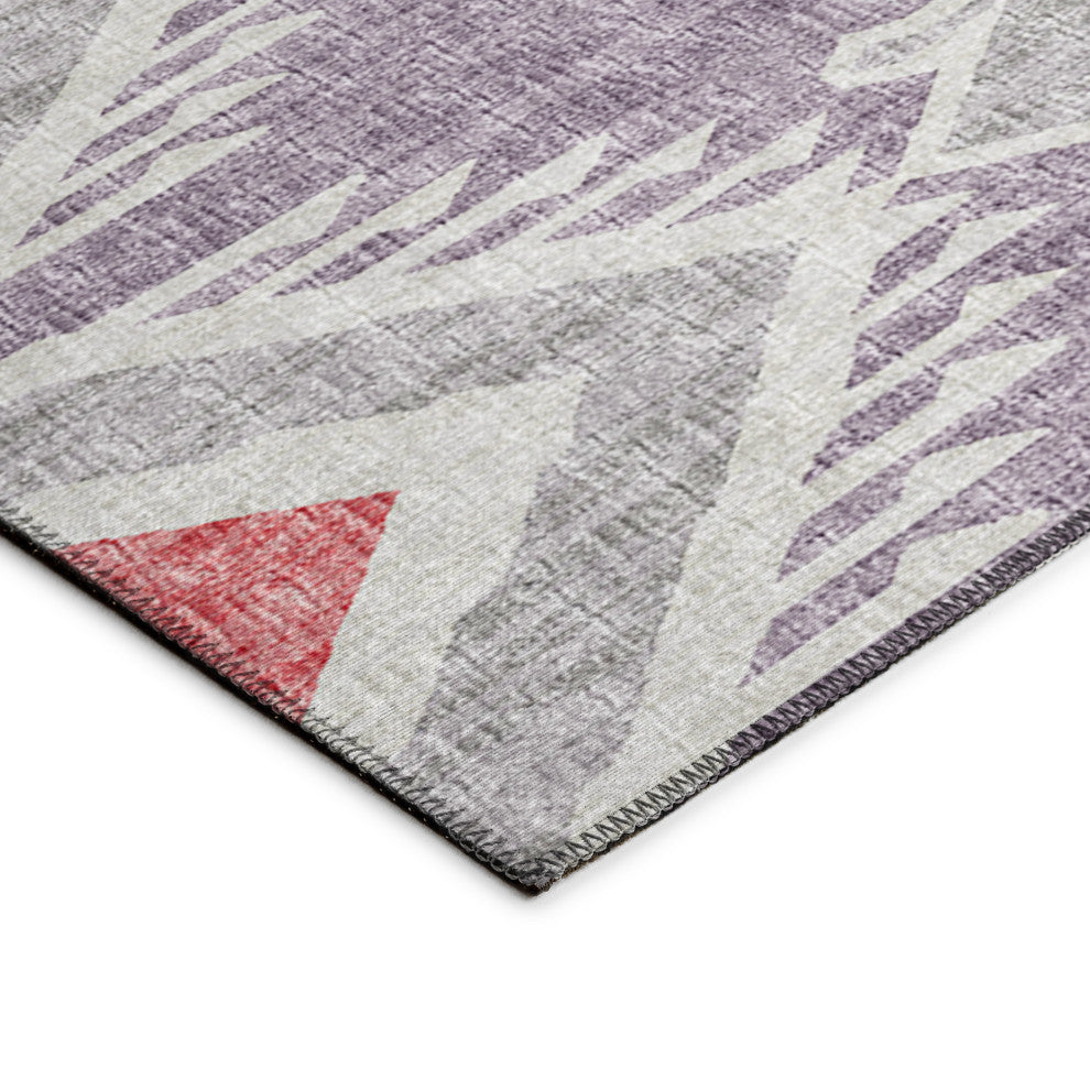 Indoor/Outdoor Sedona SN2 Passion Machine Washable 2'3" x 7'6" Runner Rug