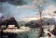 George Henry Durrie Christmas Party, 18"x27" Gallery Wrapped Canvas Print