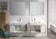 Catalano 180SVP00 Premium 31.5"x18.5" Fireclay Washbasin, Bowl on Left, White