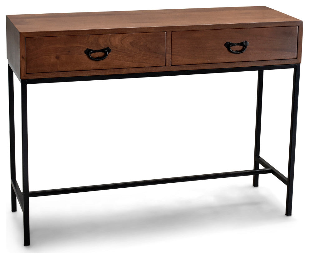 Kobe Small Console Table, Classic Walnut