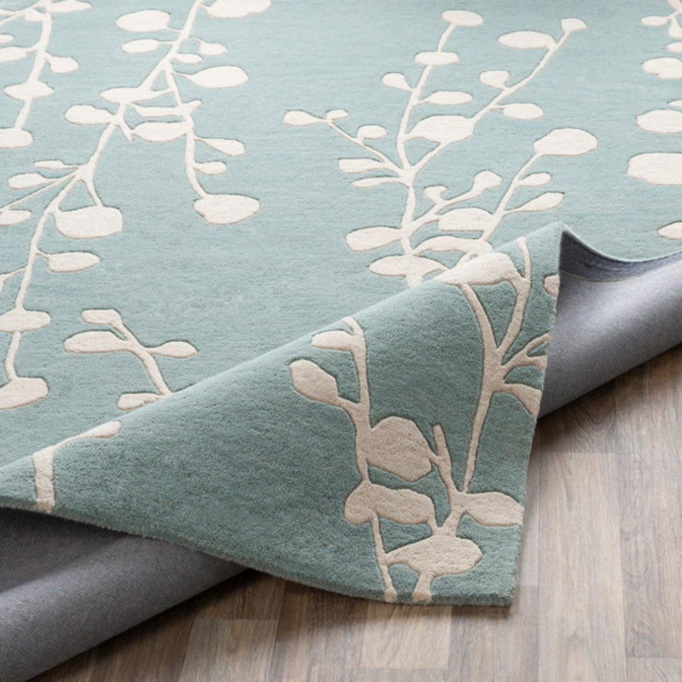 Surya Athena ATH-5158 Transitional Area Rug, Mint, 8' x 11' Rectangle