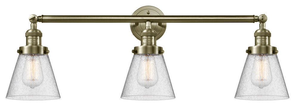 Innovations Lighting 205-Ab-S-G64-Led 3 Light Dimmable Led Bathroom Fixture