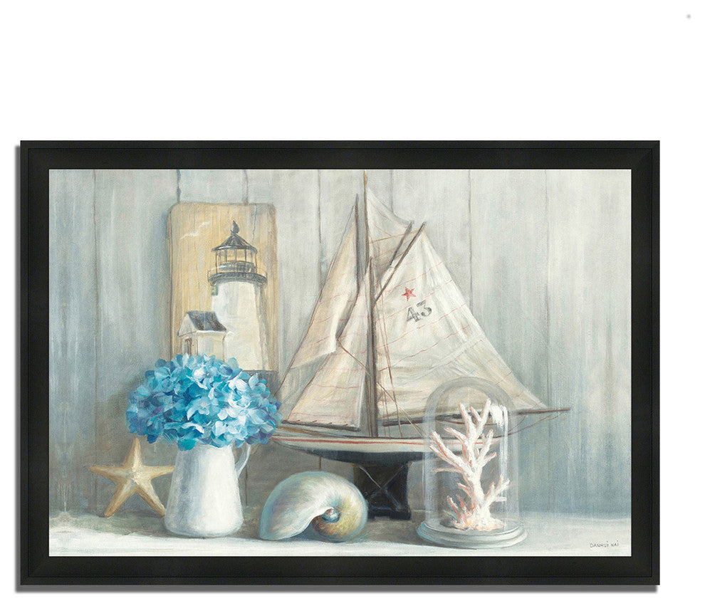 "Summer House" By Danhui Nai, Framed Painting Print, Ready To Hang
