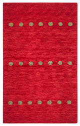 Safavieh Himalaya Collection HIM590 Rug, Red, 5' X 8'