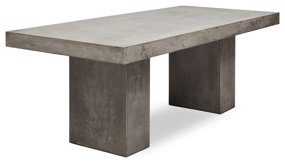 Mixx Elcor Dining Table 35.5"x70.75", Dark Gray
