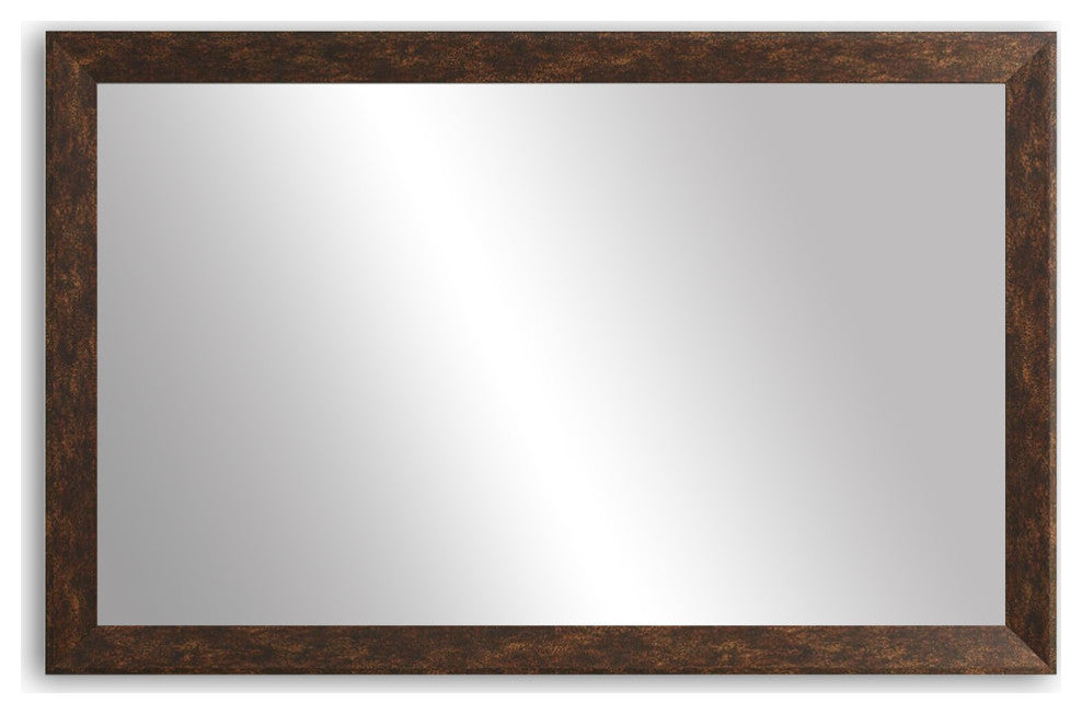 LaRue Framed Wall Mirror, Bronze, 20" X 60"