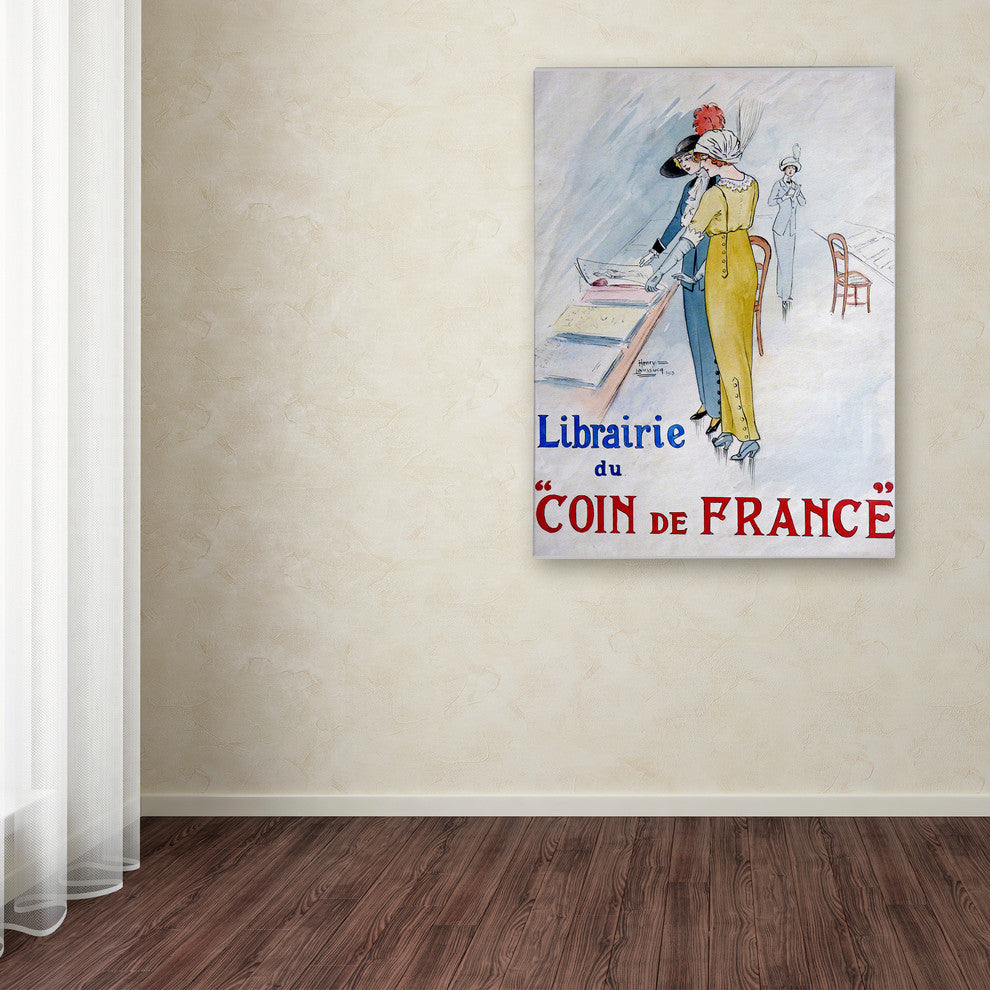 "Artdeco Fashion" by Vintage Apple Collection, Canvas Art