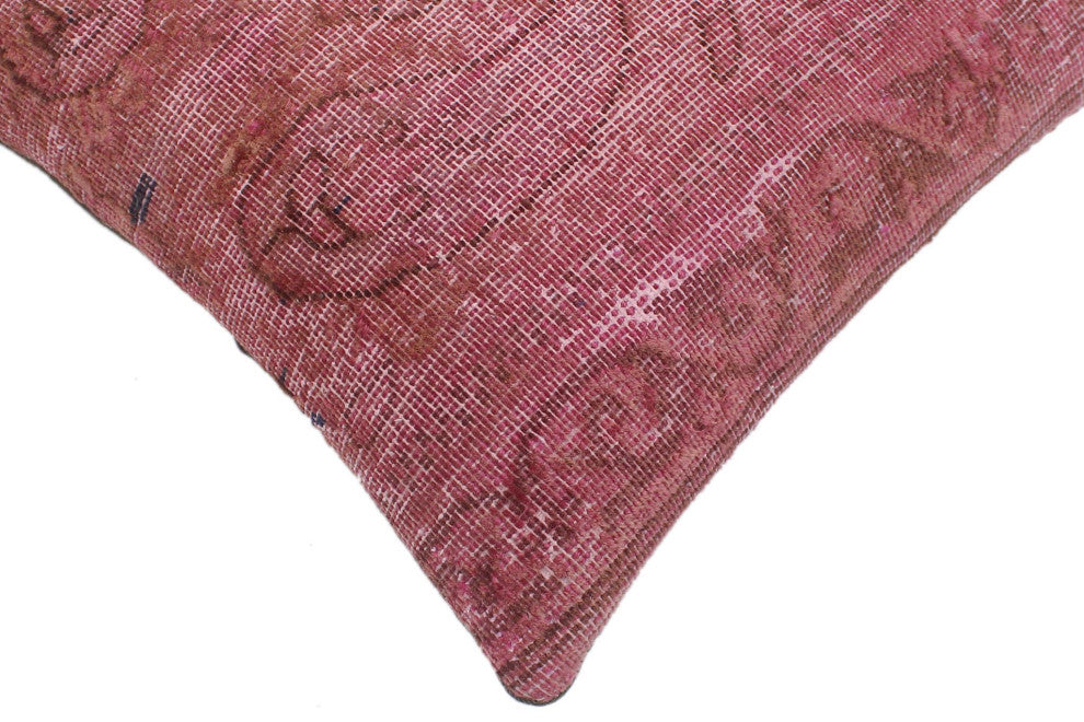 Shabby Chic Greig Vintage Distressed Handmade Rug Pillow