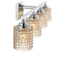 4-Light Dimmable Chrome Vanity Light