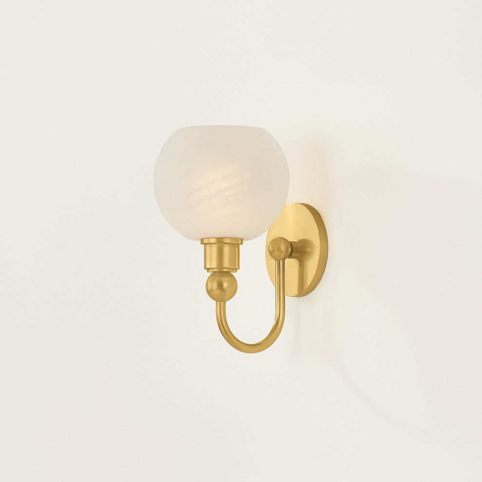 Mitzi Jerica Bath and Vanity Aged Brass
