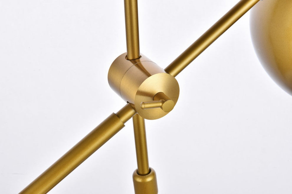 Faith 1-Light Brass Table Lamp