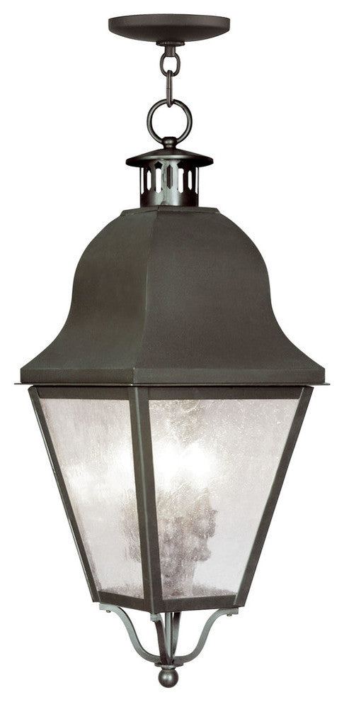 Amwell Outdoor Chain-Hang Light, Bronze