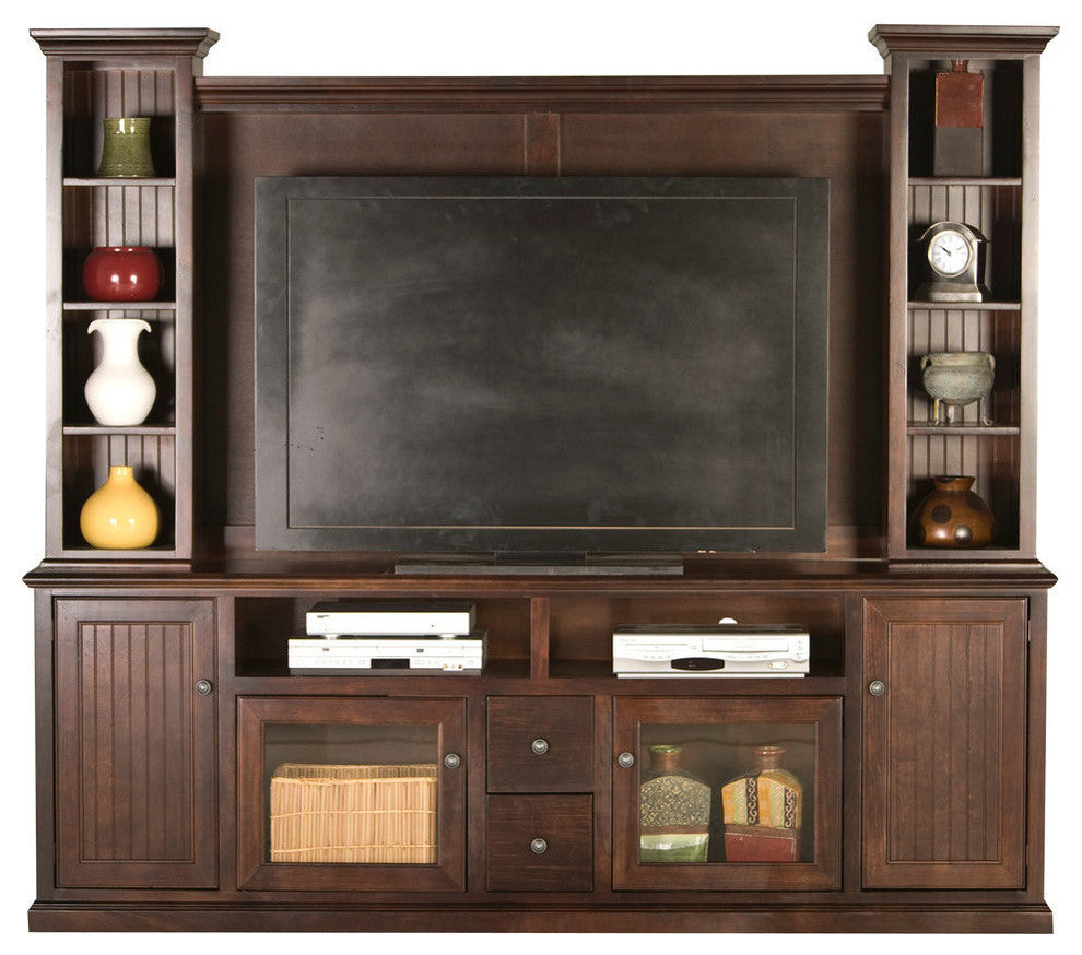 Eagle Furniture 90" Coastal, Thin Entertainment Console, Tempting Turquoise