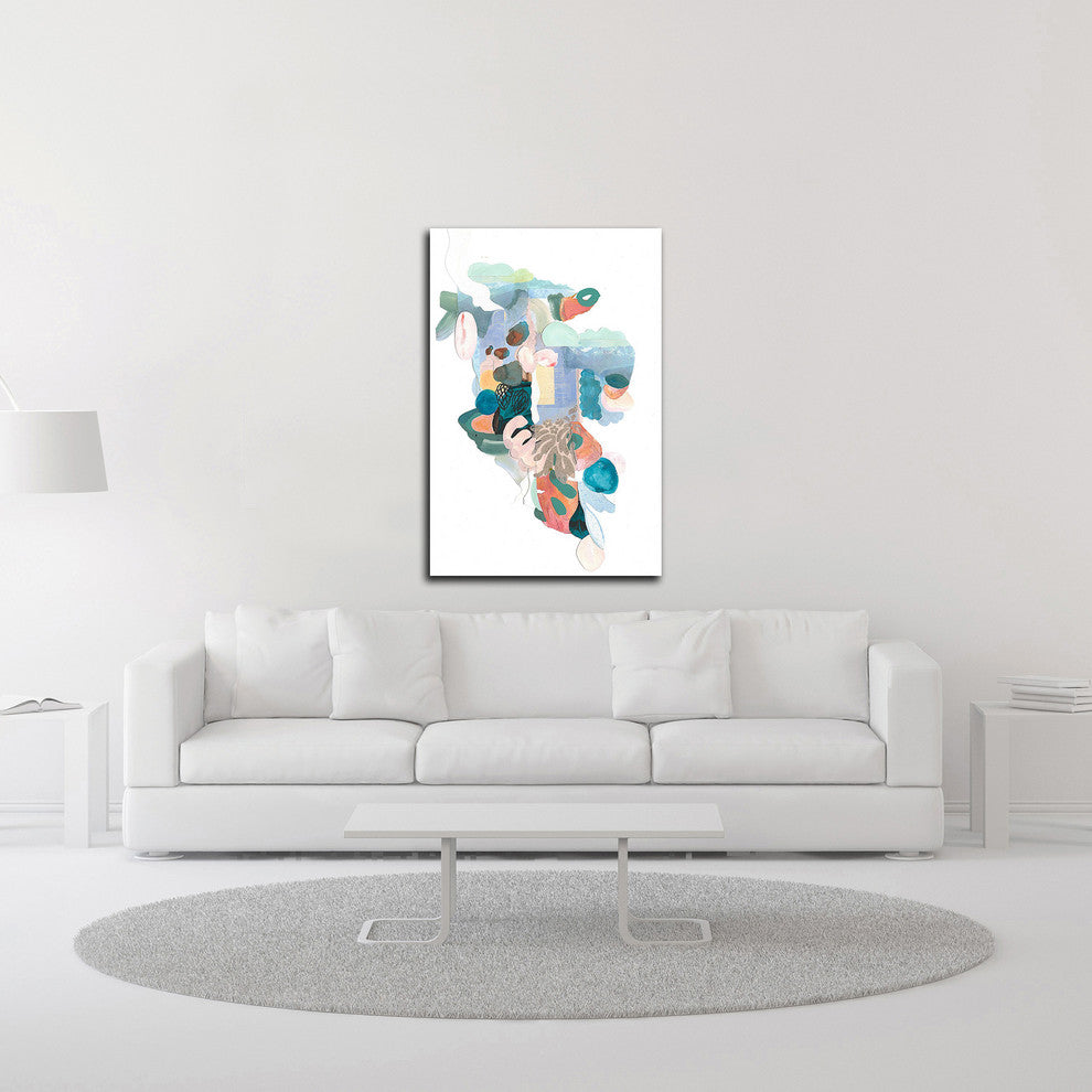 Papers No. 50 by Erin McClusky Wheeler, Print on Canvas, 30" x 45"