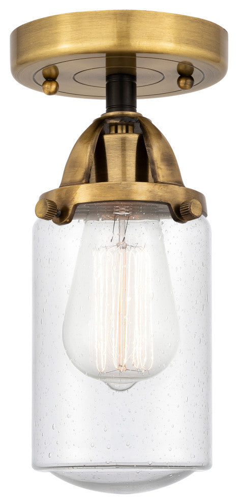 INNOVATIONS LIGHTING 288-1C-BAB-G314-LED Dover 1 Light 4.5 inch Semi-Flush Mount