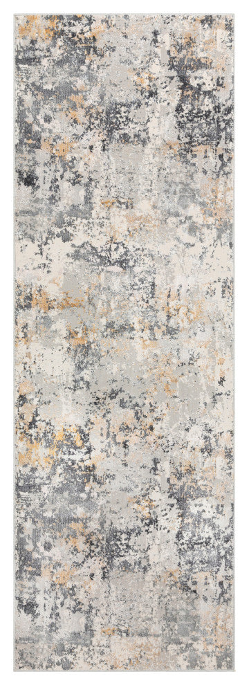 Aisha AIS-2303 Rug, Charcoal, 2'7"x7'7"