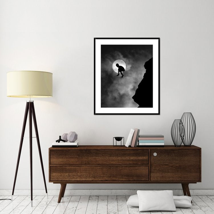 "Adrenaline" Framed Digital Print by Hengki Lee, 37x44"