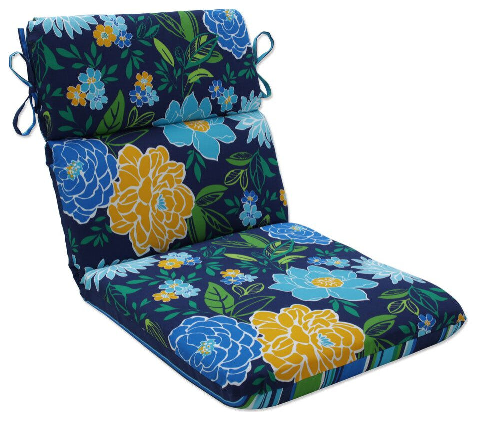 Spring Bling BlueSea Island Stripe Blue Cushions
