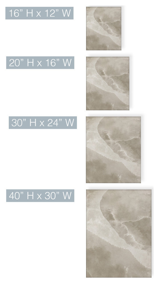 Abstract Neutral CXLIV' Canvas Wall Art by ChiChi Decor, 30"x24"