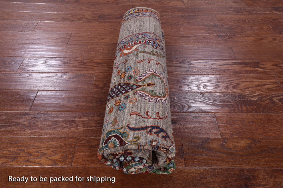 Hand Knotted Persian Tabriz Wool Rug 5' 8" X 7' 10" Q10579