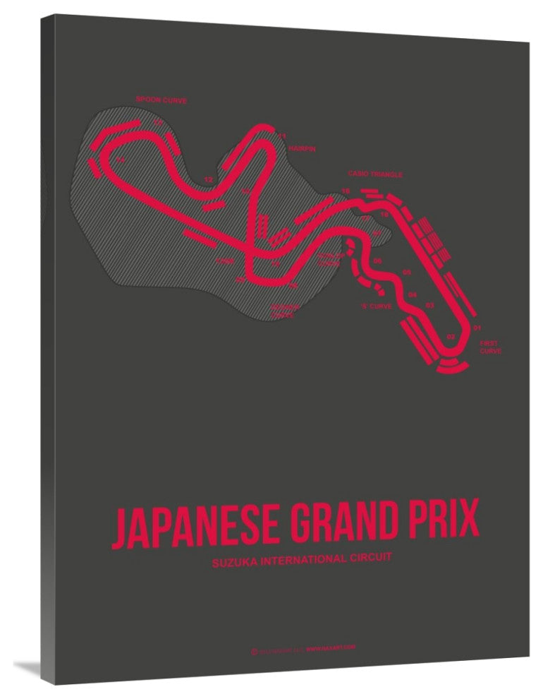 "Japanese Grand Prix 3" Fine Art Print