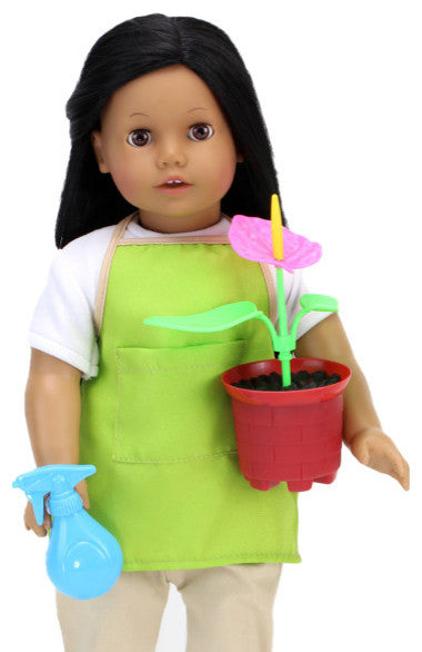 18" Doll - 16 pcs Horticulturist Gardener Set