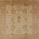Ahgly Company Indoor Square Mid-Century Modern Area Rugs, 4' Square