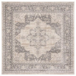 Safavieh Brentwood Bnt865B Rug, Cream/Gray, 6'7"x6'7" Round