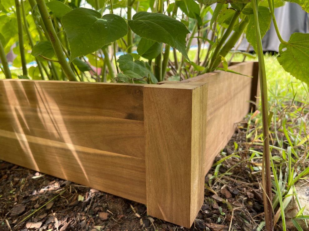 24" Premium Hardwood Vegetable and Flower Bed